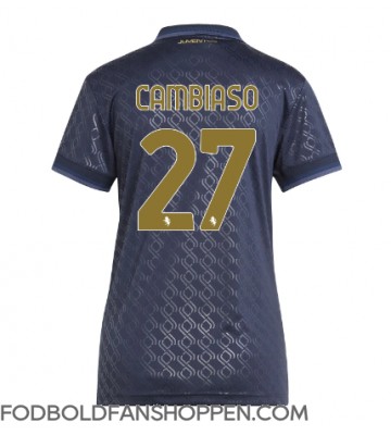 Juventus Andrea Cambiaso #27 Tredjetrøje Dame 2024-25 Kortærmet
